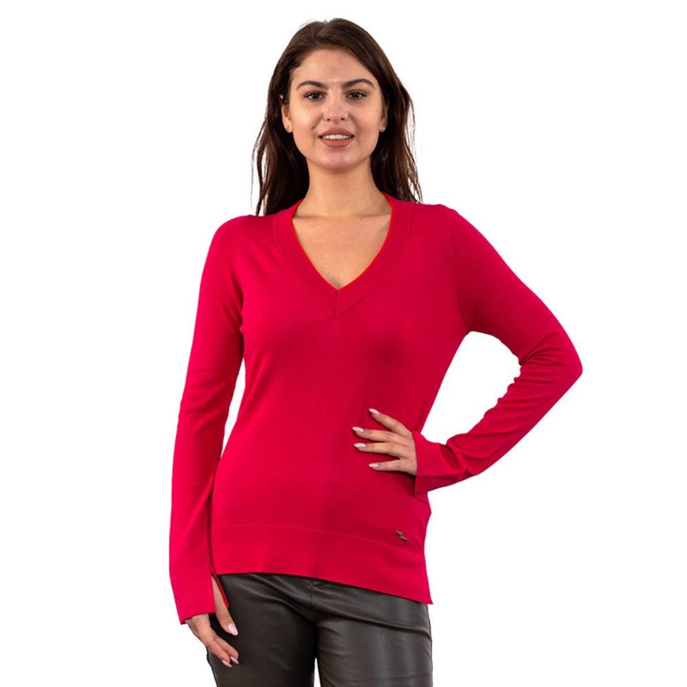 Network Sweater Women size XS Deep Pink